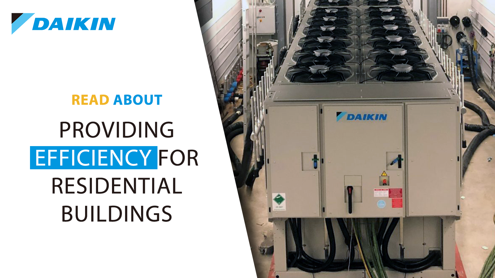 A new chiller replacement provides energy efficiency for residential ...